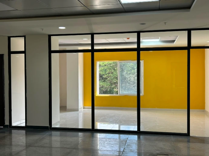 aluminum partition